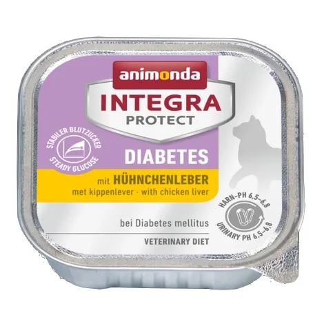 Karma dla kota ANIMONDA integra diabetes wątroba kury 100g