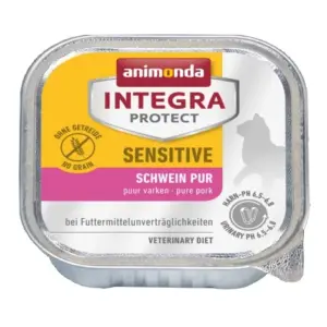 Karma dla kota ANIMONDA integra sensitive wieprzowina 100g