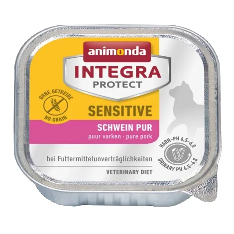 Karma dla kota ANIMONDA integra sensitive wieprzowina 100g