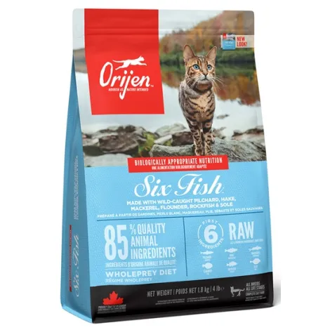 Karma dla kota ORIJEN 6 fish 5.4kg Karma dla kota ORIJEN 6 fish 5.4kg