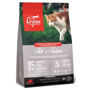 Karma dla kota ORIJEN cat fit and trim 5.4kg