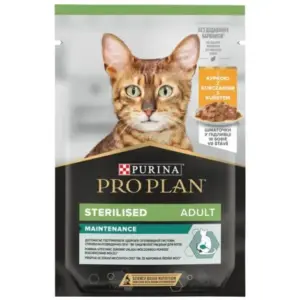 Karma dla kota PURINA Pro Plan sterilised kurczak sasz. 85g