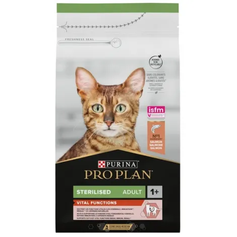 Karma dla kota PURINA Pro Plan sterilised vital łosoś 1.5kg Karma dla kota PURINA Pro Plan sterilised vital łosoś 1.5kg