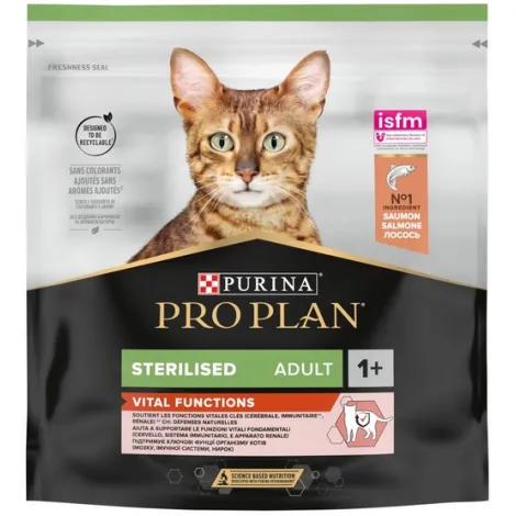 Karma dla kota PURINA Pro Plan sterilised vital łosoś 400g Karma dla kota PURINA Pro Plan sterilised vital łosoś 400g