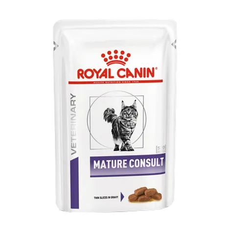 Karma dla kota ROYAL CANIN veterinary care mature consult sasz 85g Karma dla kota ROYAL CANIN veterinary care mature consult sasz 85g