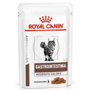Karma dla kota ROYAL CANIN veterinary diet feline gastrointestinal moderate sasz. 85g