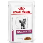Karma dla kota ROYAL CANIN veterinary diet feline renal ryba sasz 85g