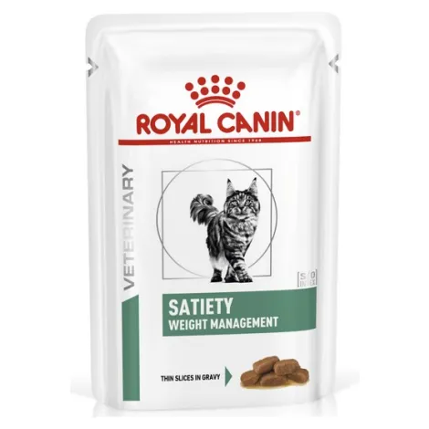 Karma dla kota ROYAL CANIN veterinary diet feline satiety weight sasz. 85g Karma dla kota ROYAL CANIN veterinary diet feline satiety weight sasz. 85g