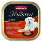 Karma dla psa ANIMONDA adult wołowina filet kurczaka 150g
