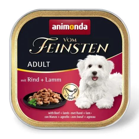 Karma dla psa ANIMONDA adult wołowina jagnięcina w sosie 150g Karma dla psa ANIMONDA adult wołowina jagnięcina w sosie 150g