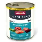 Karma dla psa ANIMONDA łosoś szpinak 800g