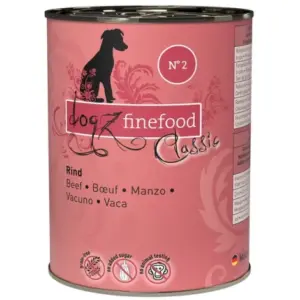 Karma dla psa DOGZ FINEFOOD Classic N.02 Wołowina 400g