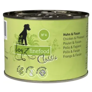 Karma dla psa DOGZ FINEFOOD Classic N.04 Kurczak i bażant 200g