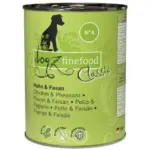 Karma dla psa DOGZ FINEFOOD Classic N.04 Kurczak i bażant 400g