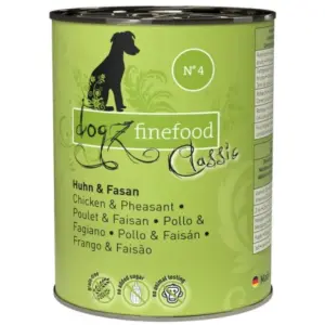 Karma dla psa DOGZ FINEFOOD Classic N.04 Kurczak i bażant 400g
