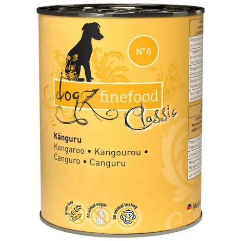Karma dla psa DOGZ FINEFOOD Classic N.06 Kangur 400g Karma dla psa DOGZ FINEFOOD Classic N.06 Kangur 400g