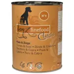 Karma dla psa DOGZ FINEFOOD Classic N.08 Indyk i koza 400g