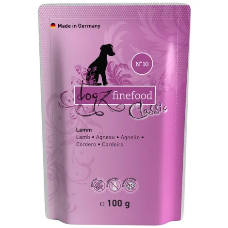 Karma dla psa DOGZ FINEFOOD Classic N.10 Jagnięcina 100g Karma dla psa DOGZ FINEFOOD Classic N.10 Jagnięcina 100g
