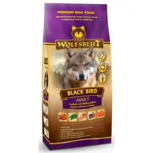 Karma dla psa WOLFSBLUT Black Bird adult indyk bataty 2kg