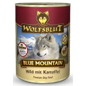 Karma dla psa WOLFSBLUT Blue Mountain dziczyzna ziemniaki 395g