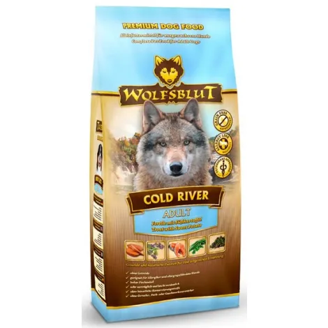 Karma dla psa WOLFSBLUT Cold River pstrąg bataty 2kg Karma dla psa WOLFSBLUT Cold River pstrąg bataty 2kg