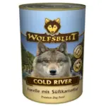 Karma dla psa WOLFSBLUT Cold River pstrąg bataty 395g