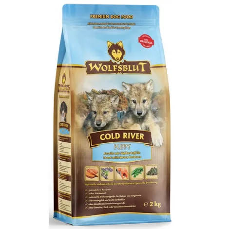 Karma dla psa WOLFSBLUT Cold River puppy pstrąg bataty 2kg Karma dla psa WOLFSBLUT Cold River puppy pstrąg bataty 2kg