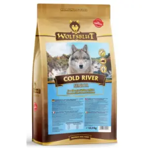 Karma dla psa WOLFSBLUT Cold River senior pstrąg bataty 12.5kg