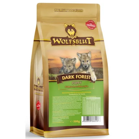 Karma dla psa WOLFSBLUT Dark Forest puppy dziczyzna bataty 500g