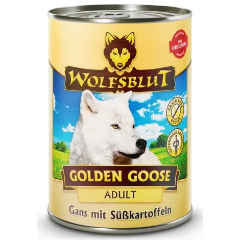 Karma dla psa WOLFSBLUT Golden Goose gęś bataty 395g