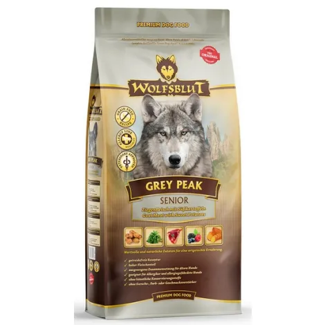 Karma dla psa WOLFSBLUT Grey Peak senior koza bataty 2kg
