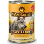 Karma dla psa WOLFSBLUT Jack Rabbit królik zając bataty 395g