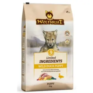 Karma dla psa WOLFSBLUT Limited Ingredients Wild Duck puppy kaczka bataty 9kg