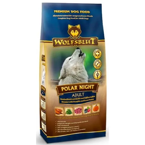 Karma dla psa WOLFSBLUT Polar Night renifer bataty 12.5kg