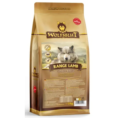 Karma dla psa WOLFSBLUT Range Lamb adult small jagnięcina ryż 2kg
