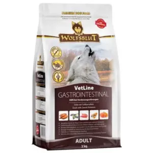 Karma dla psa WOLFSBLUT VetLine Gastrointestinal kaczka bataty 2kg