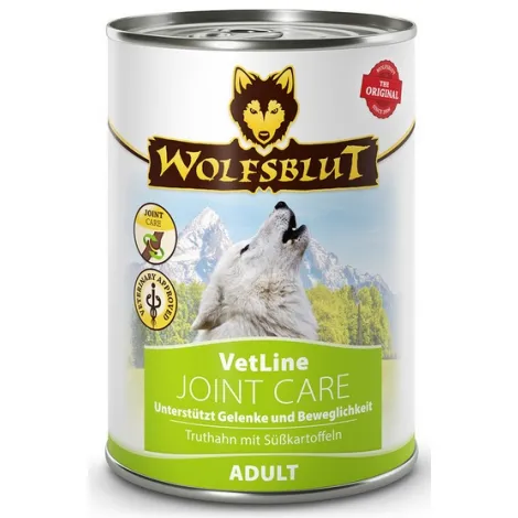Karma dla psa WOLFSBLUT VetLine Joint Care indyk bataty 395g