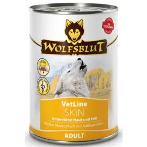 Karma dla psa WOLFSBLUT VetLine Skin biała ryba oceaniczna bataty 395g