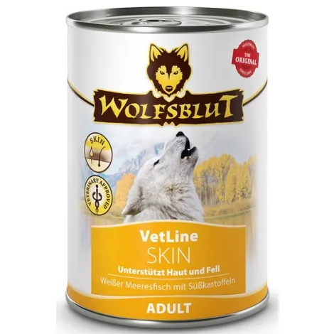 Karma dla psa WOLFSBLUT VetLine Skin biała ryba oceaniczna bataty 395g Karma dla psa WOLFSBLUT VetLine Skin biała ryba oceaniczna bataty 395g