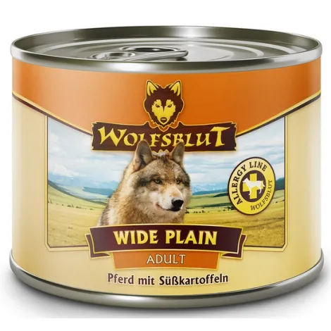Karma dla psa WOLFSBLUT Wide Plain konina bataty 200g