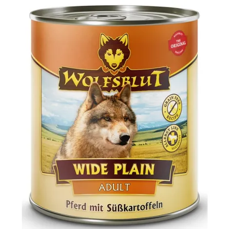 Karma dla psa WOLFSBLUT Wide Plain konina bataty 800g