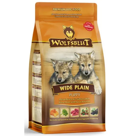 Karma dla psa WOLFSBLUT Wide Plain puppy konina bataty 500g Karma dla psa WOLFSBLUT Wide Plain puppy konina bataty 500g