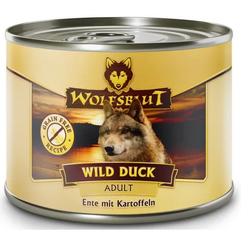 Karma dla psa WOLFSBLUT Wild Duck kaczka ziemniaki 200g