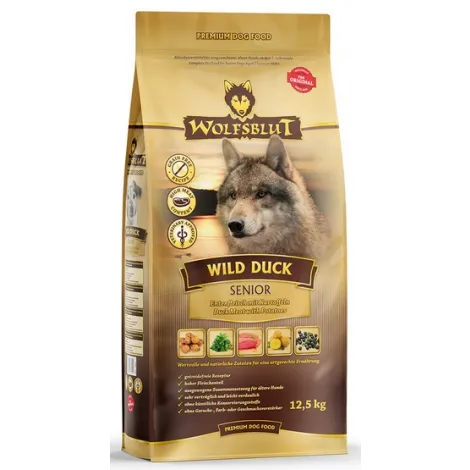 Karma dla psa WOLFSBLUT Wild Duck senior kaczka bataty 2kg Karma dla psa WOLFSBLUT Wild Duck senior kaczka bataty 2kg