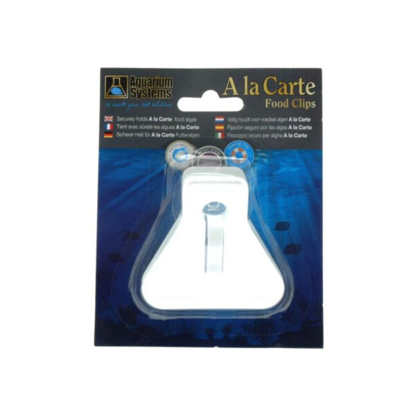 Klamerka do mocowania wodorostów AQUARIUM As a La Carte Food Clips Klamerka do mocowania wodorostów AQUARIUM As a La Carte Food Clips