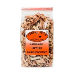 Przysmaki dla gryzoni i królików HERBAL frytki marchewkowe 100g