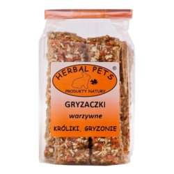 Przysmaki dla gryzoni i królików HERBAL gryzak warzywny 140g