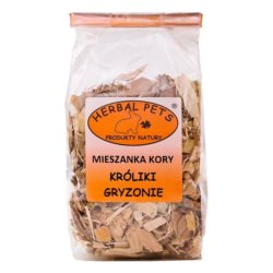 Przysmaki dla gryzoni i królików HERBAL mix kory 75g