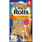 Przysmaki dla kota CHURU rolls kurczak 40g