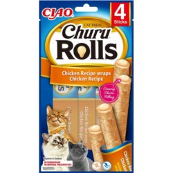 Przysmaki dla kota CHURU rolls kurczak 40g
